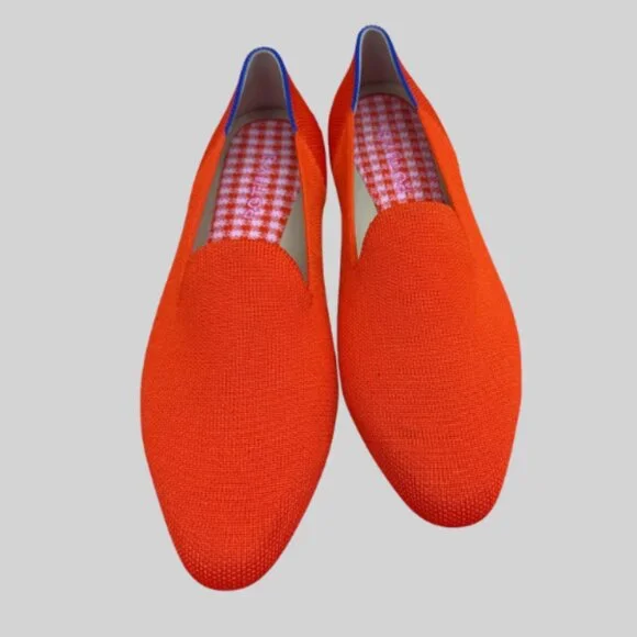 Rothy's Size 7.5 Orange Flats - Picture 2 of 3
